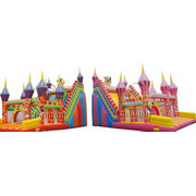 inflatable bouncer slide